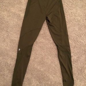 Olive Green ivivva Mesh Leggings